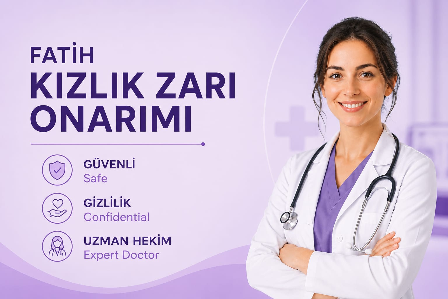 Fatih kızlık zarı dikimi